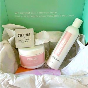 NEVER USED ROSE GOLD OVERTONE SET
